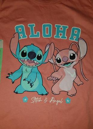 Дуже яскрава піжама котон, комплект disney стик, stitch 122-128, 146 см7 фото