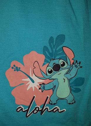 Очень яркая пижама котон, комплект disney стич, stitch 122-128, 146 см8 фото