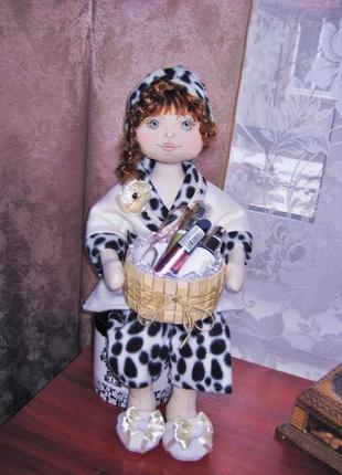 Лялька з кошиком для ванної кімнати, спальні, лялька тримач туалетного паперу,1 фото