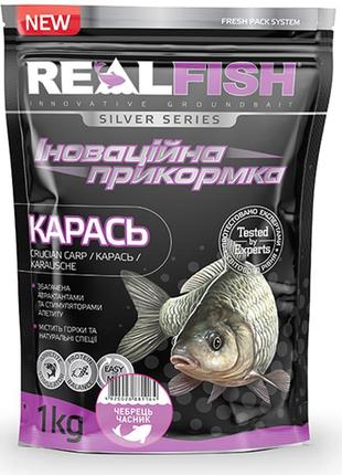 Підгодовування realfish карась чебрець часник 1 кг