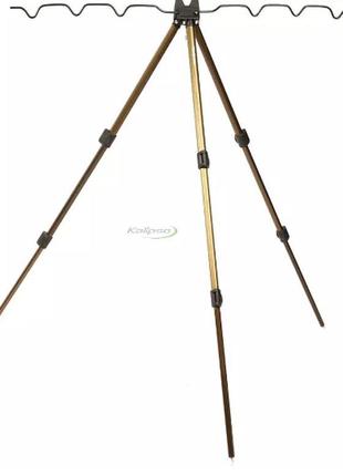 Підставка kalipso tripod tele під 6 вудилищ