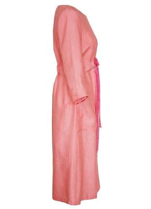 Сукня жіноча коралового кольору4 фото