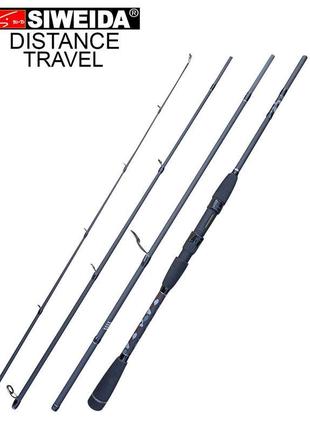 Спінінг 2.4 м 2-15 гр distance travel siweida