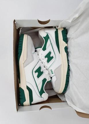 Кроссовки мужские зеленые new balance 550 green white. женские кроссовки белые с зеленым нью баланс 550 грин9 фото