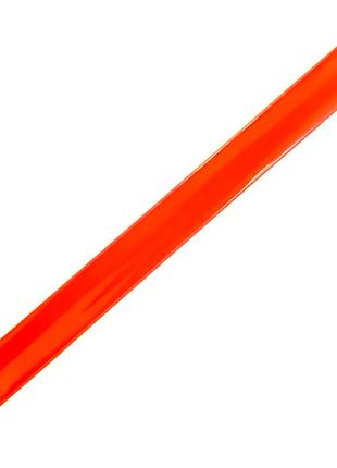 Браслет світловідбивний флікер 30см (помаранчевий)2 фото