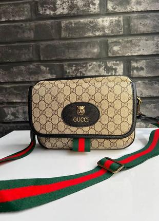 Чоловіча сумка через плече гуччі стильна сумка-месенджер gucci, щоденна клпсична