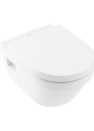 Унітаз підвісний villeroy & boch omnia architectura directflush з кришкою soft close 5684hr01