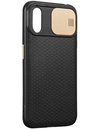 Чохол camshield black tpu зі шторкою захищає камеру для apple ...