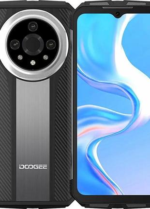 Смартфон doogee v31 gt 12/256gb silver, nfc, ips 6.58", dimensity 1080, 50+8+24/32мп, 5g, ip69к, 10800 mah