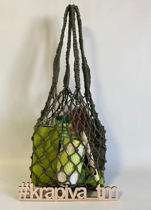 Еко-сумка, екосумки для покупок, торба шопер бавовна, авоська5 фото