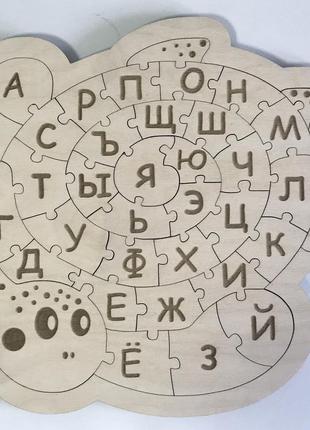 Деревянные детские эко пазлы, дерев'яні дитячі еко пазли5 фото