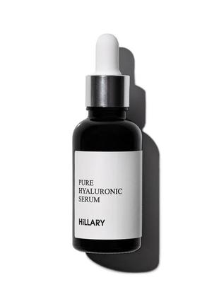 Гіалуронова зволожуюча сироватка hillary pure hyaluronic, 30 мл