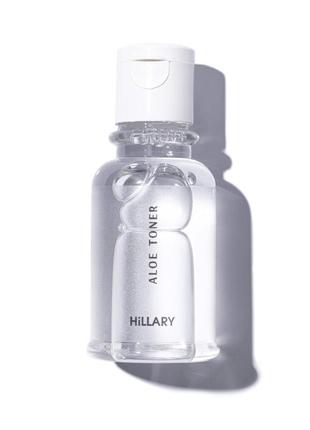 Пробник тонік для сухої та чутливої шкіри hillary aloe toner, ...