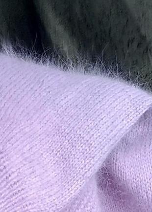 Ажурний светр з ангори4 фото