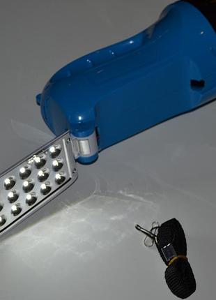 Ліхтар акумуляторний luxury yj-2820 на 19 led з боковим світло...