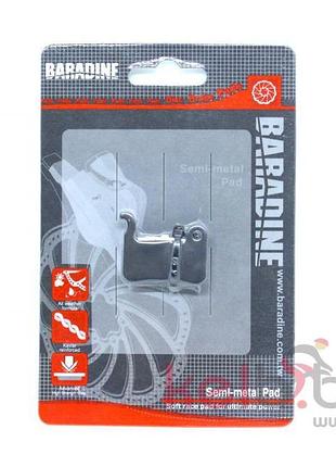 Колодки під дискове гальмо baradine ds-17 тайвань