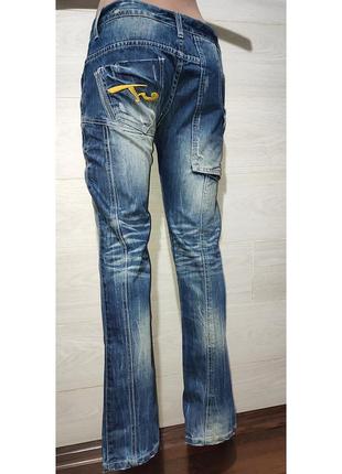 Фирменные джинсы брюки брюки прямые классические трубы скинны3 фото