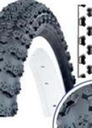 Покришка (велосипедна) 12 1/2x2 1/4 (62-203) 12" sri-09 біла dsi