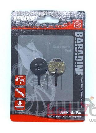 Колодки під дискове гальмо baradine ds-38 тайвань