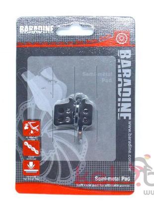 Колодки під дискове гальмо baradine ds-11 тайвань