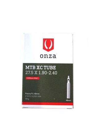 Камера onza 27,5х1,9-2,40 французький клапан (presta) швейцарія
