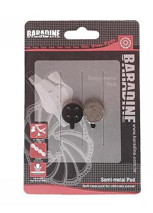 Колодки під дискове гальмо baradine ds-23 тайвань
