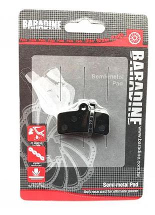 Колодки під дискове гальмо baradine ds-43 тайвань