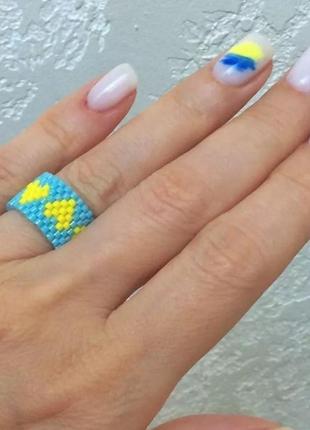 Кільце з бісеру 2