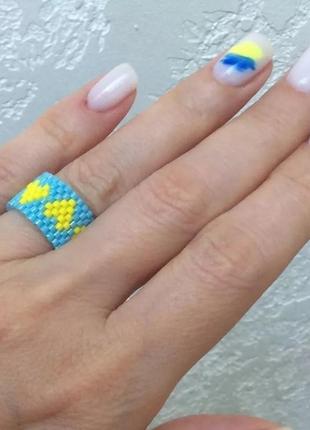 Кільце з бісеру 4