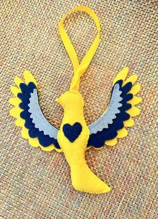 М`які голубки з фетру