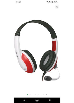 Навушники з мікрофоном нові в пакованні