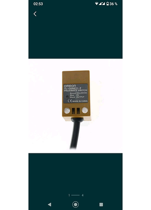 Індуктивний кінцевий датчик omron tl-q5mc2-z npn nc оригінал