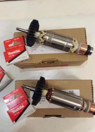 Макіта якір 9555 оригінал ga5030 ga9558 графітні щітки макіта