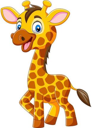 Картина за номерами милий жираф