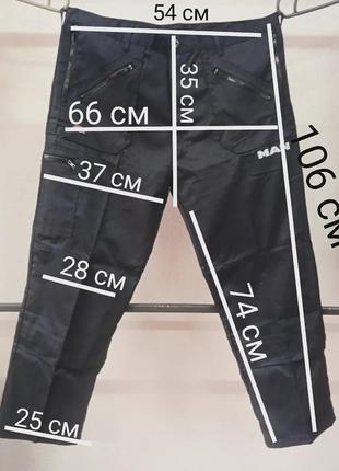 Мужские рабочие штаны dickies спецовка 40s 3xl чёрные3 фото