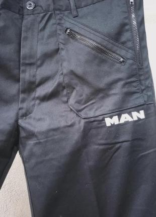 Мужские рабочие штаны dickies спецовка 40s 3xl чёрные4 фото