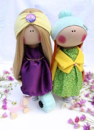 Текстильні ляльки3 фото