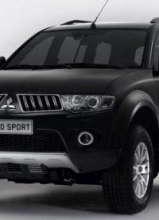 Захист роздатки mitsubishi pajero sport (2008-2016) (захист роздатки міттсубісі паджеро спорт) кольчуга2 фото