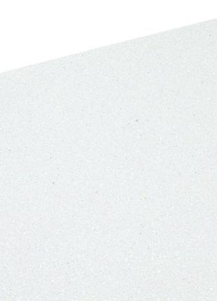 Фоміран 1,7 мм білий із глітером — 10листів, 17gla4-0461 фото