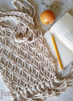 Сумка-авоська "бавовняна"