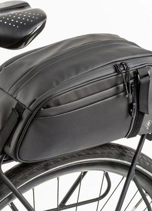 Велосумка на багажник 9,5 л lixada сумка для велосипеда для пикника