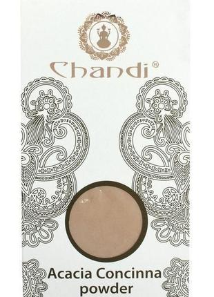 Порошок мильних бобів (acacia concinna powder) chandi, 100г