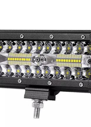 Фара led светодиодная 7" 120w противотуманка балка рабочий свет дхо 1ш