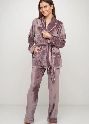 Новая плюшевая пижама1 фото