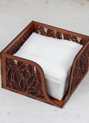 Салфетницы деревянные