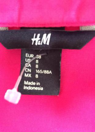 Яскрава блуза h&m 8(36)3 фото