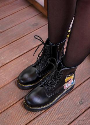 Шикарные ботинки dr. martens черевики jadon4 фото