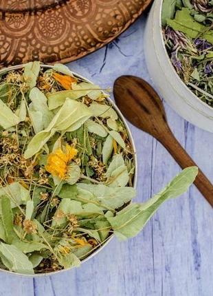 Травяной сбор "липовый король" от семейного чайного бренда lev pavlovych5 фото