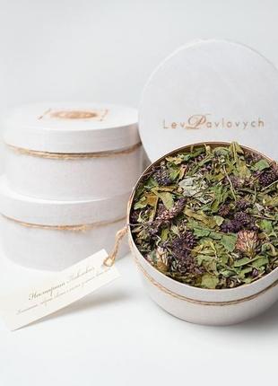 Трав'яний збір "нектарний павлович" від сімейного чайного бренду lev pavlovych