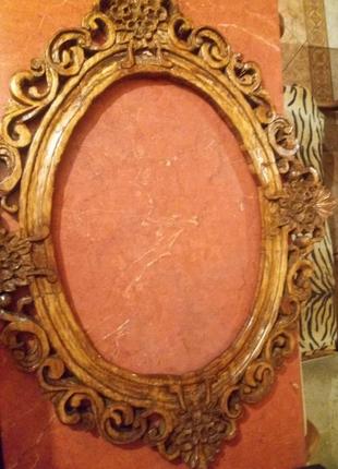 Рама для зеркала или картины из дерева в стиле барокко барокко2 фото